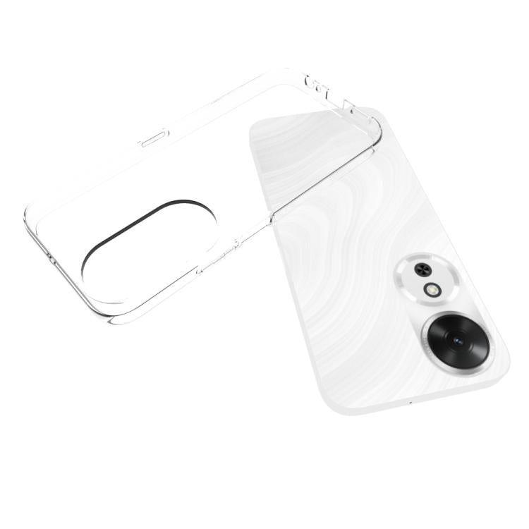 For Honor Play 60 Waterproof Texture TPU Phone Case - Transparent