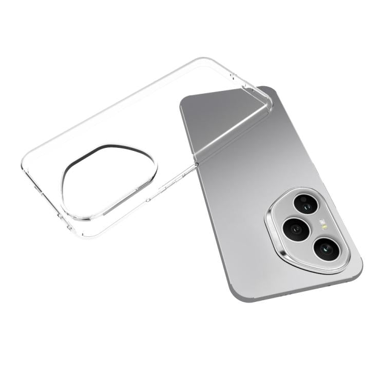 For Honor 400 Pro Global 160.8mm Waterproof Texture TPU Phone Case - Transparent