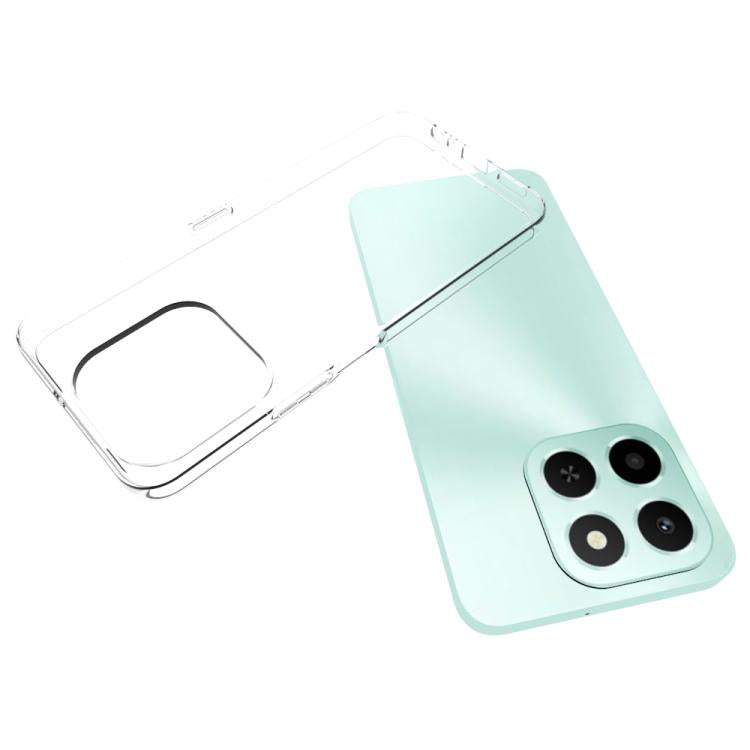 For Honor X6c 4G Waterproof Texture TPU Phone Case - Transparent