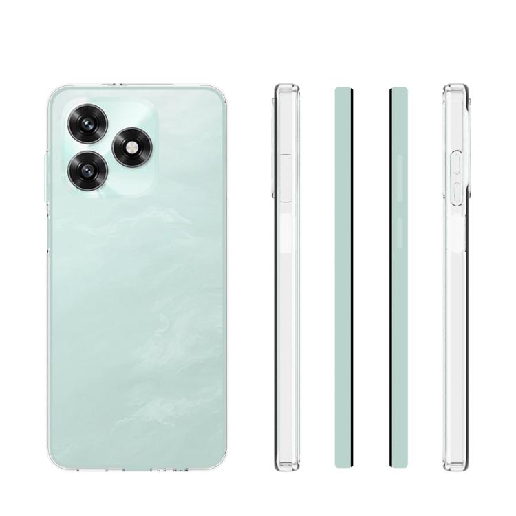 For Honor X5c / X5c Plus / Play10A 4G Waterproof Texture TPU Phone Case - Transparent