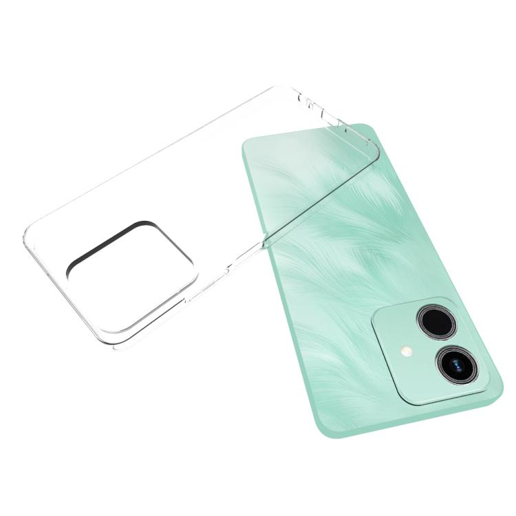For Honor Play10 4G Waterproof Texture TPU Phone Case - Transparent
