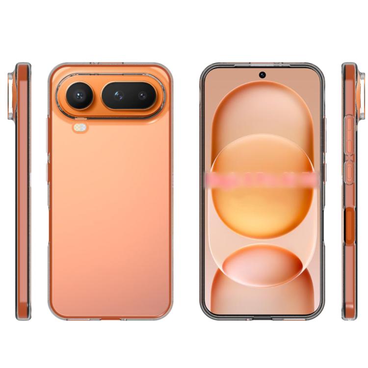 For Honor Magic8 Pro Air 5G Waterproof Texture TPU Phone Case - Transparent