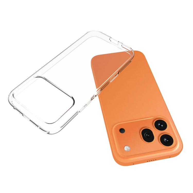 For Honor 600 Pro Global Waterproof Texture TPU Phone Case - Transparent