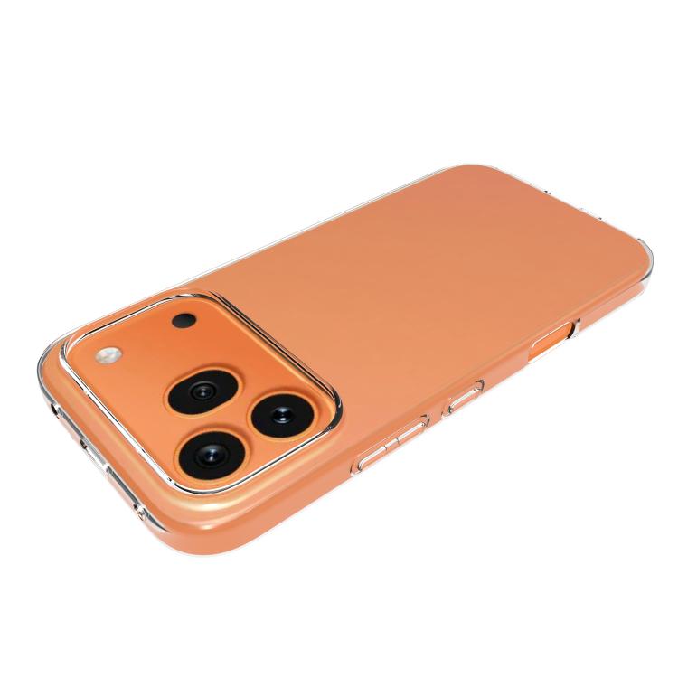 For Honor 600 Pro Global Waterproof Texture TPU Phone Case - Transparent