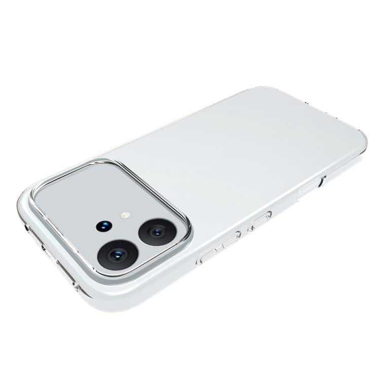 For Honor 600 Global Waterproof Texture TPU Phone Case - Transparent