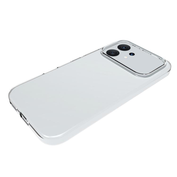 For Honor 600 Global Waterproof Texture TPU Phone Case - Transparent