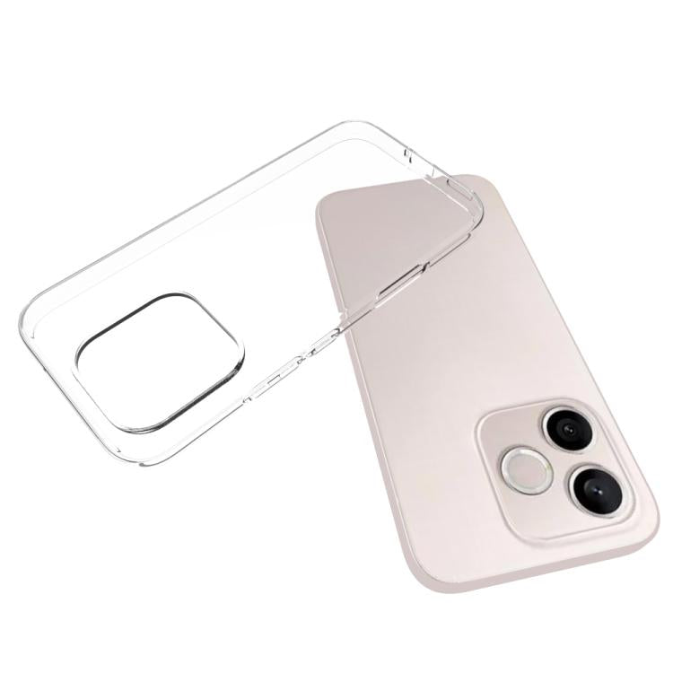 For Honor 600 Lite Global / 500 Smart Waterproof Texture TPU Phone Case - Transparent