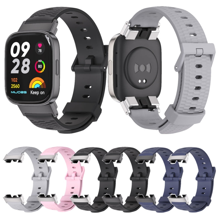 For Redmi Watch 3 Mijobs Honeycomb Texture TPU Watch Band
