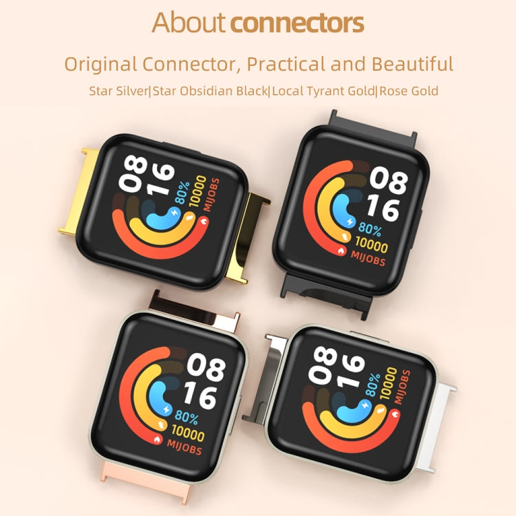 For Redmi Watch 3 Mijobs Honeycomb Texture TPU Watch Band