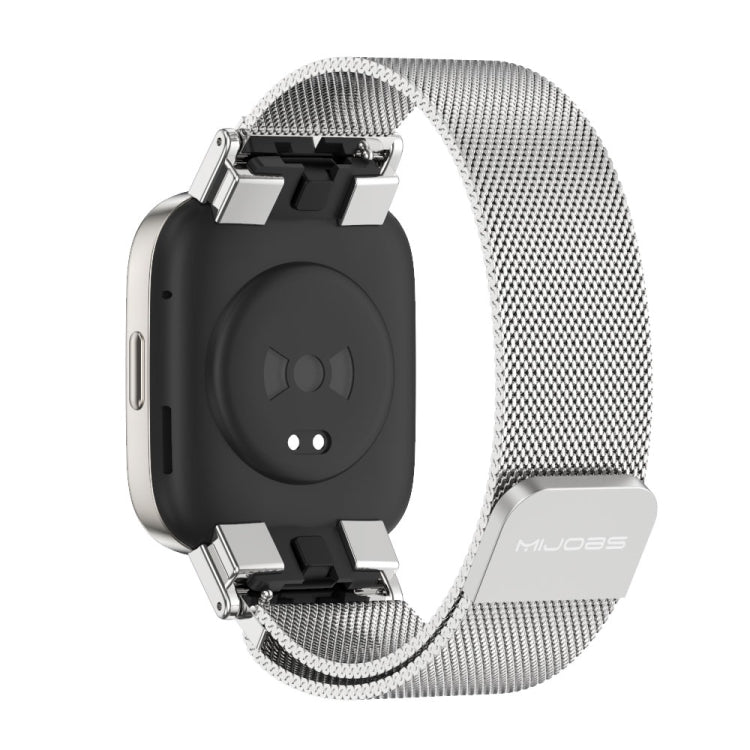 For Redmi Watch 3 Mijobs Milan Magnetic Metal Watch Band