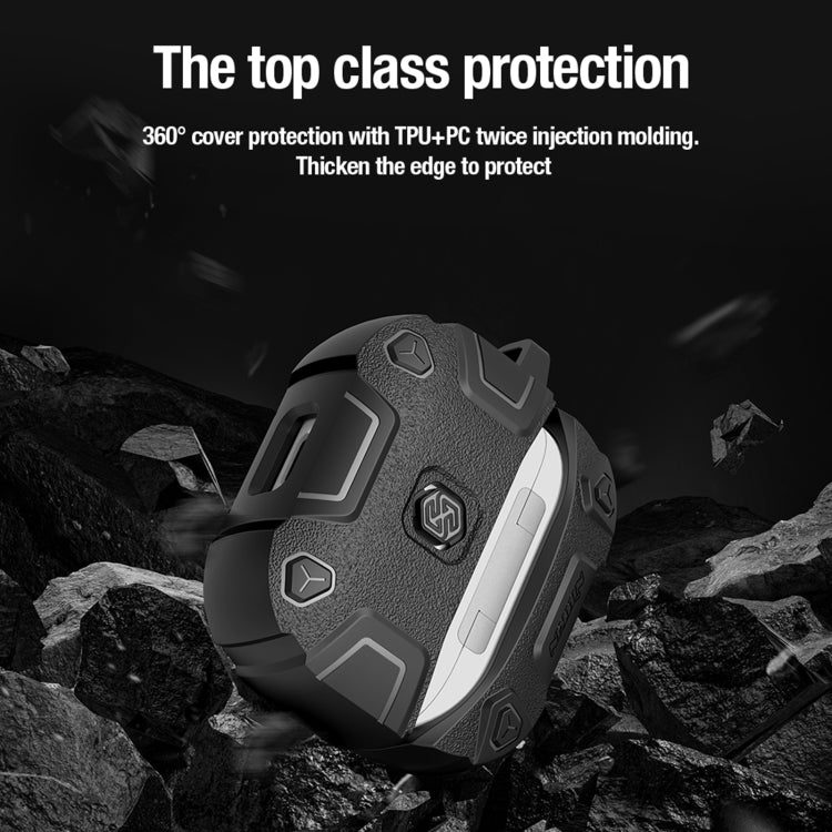 For AirPods 3 NILLKIN Bounce Pro Wireless Bluetooth Earphone Protective Case