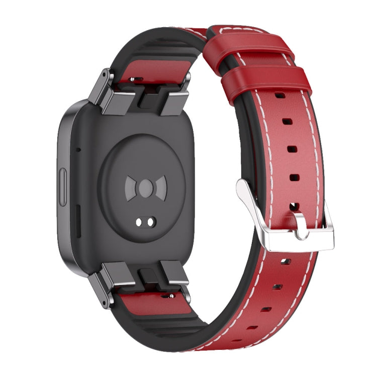 For Redmi Watch 3 Mijobs TPU Leather Watch Band