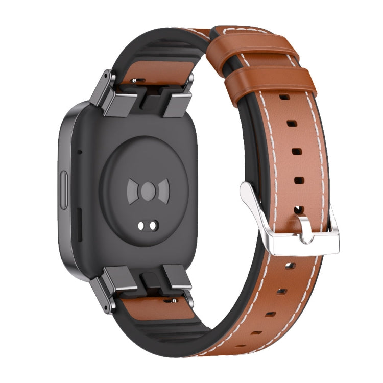 For Redmi Watch 3 Mijobs TPU Leather Watch Band