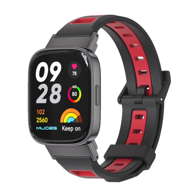 For Redmi Watch 3 Mijobs Twill Texture TPU Watch Band