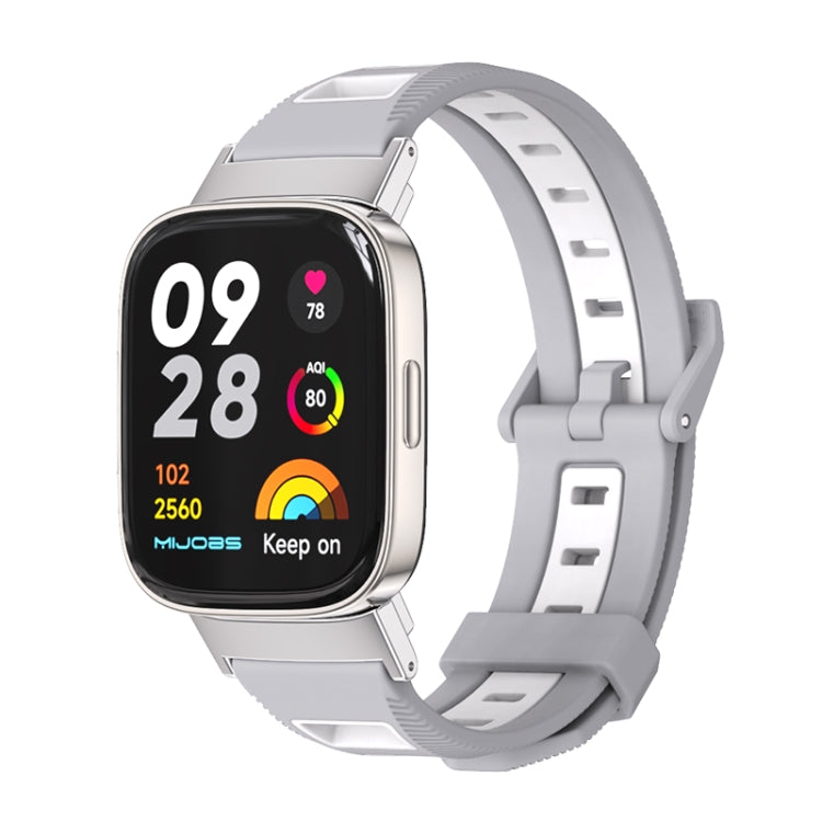 For Redmi Watch 3 Mijobs Twill Texture TPU Watch Band