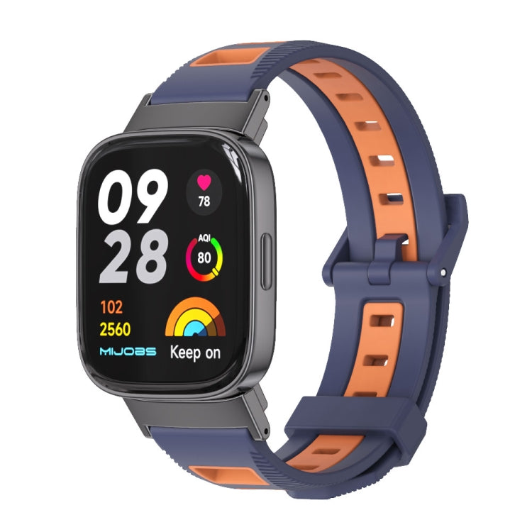 For Redmi Watch 3 Mijobs Twill Texture TPU Watch Band