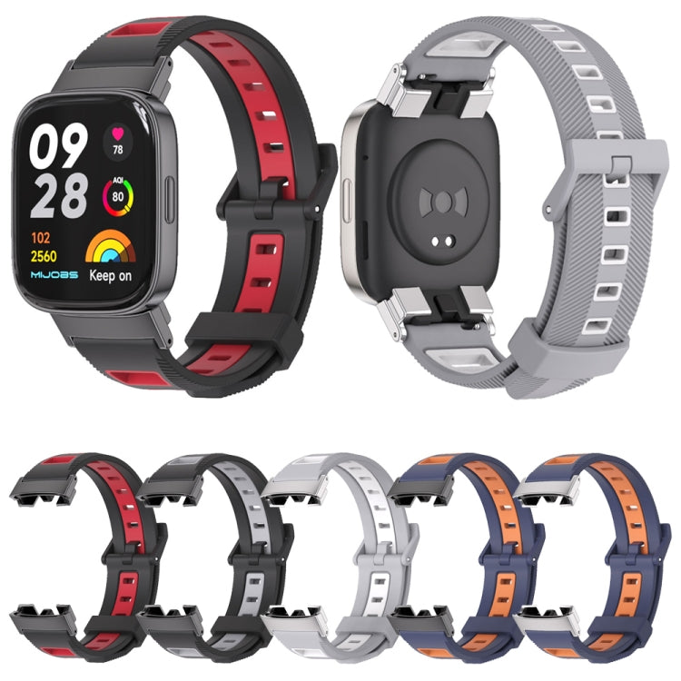For Redmi Watch 3 Mijobs Twill Texture TPU Watch Band