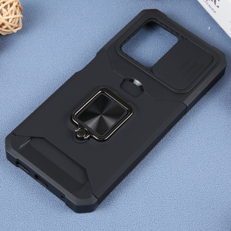 For Xiaomi Redmi Note 12 4G Camera Shield Card Slot PC+TPU Phone Case