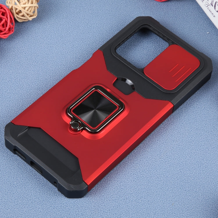For Xiaomi Redmi Note 12 4G Camera Shield Card Slot PC+TPU Phone Case