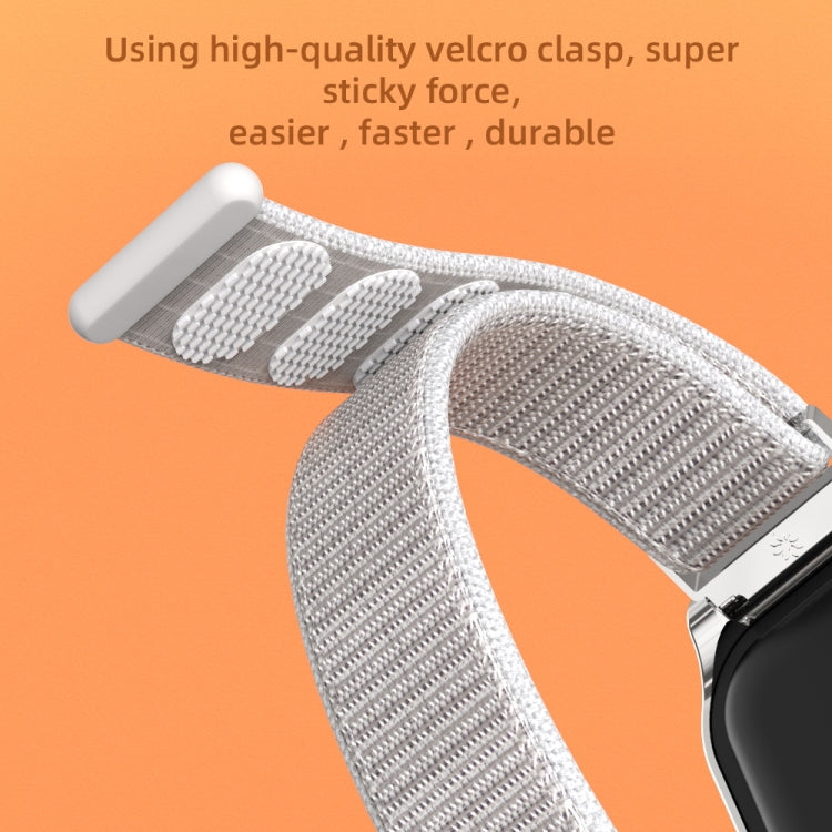 For Redmi Band 2 Mijobs Metal Shell Nylon Breathable Watch Band