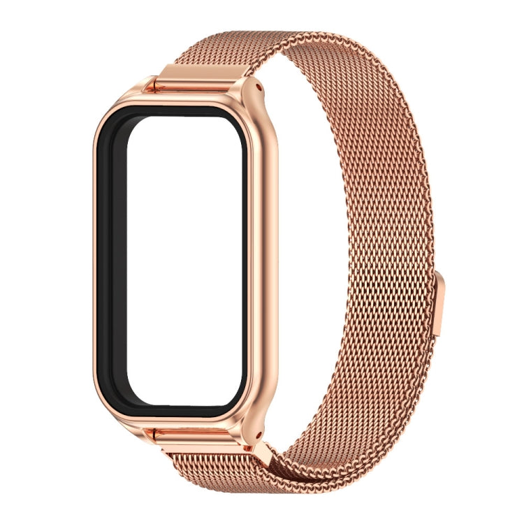 For Redmi Band 2 Mijobs Metal Shell + Milan Magnetic Metal Watch Band