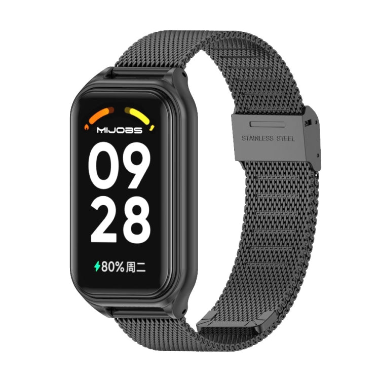 For Redmi Band 2 Mijobs Metal Shell + Milan Buckle Metal Watch Band