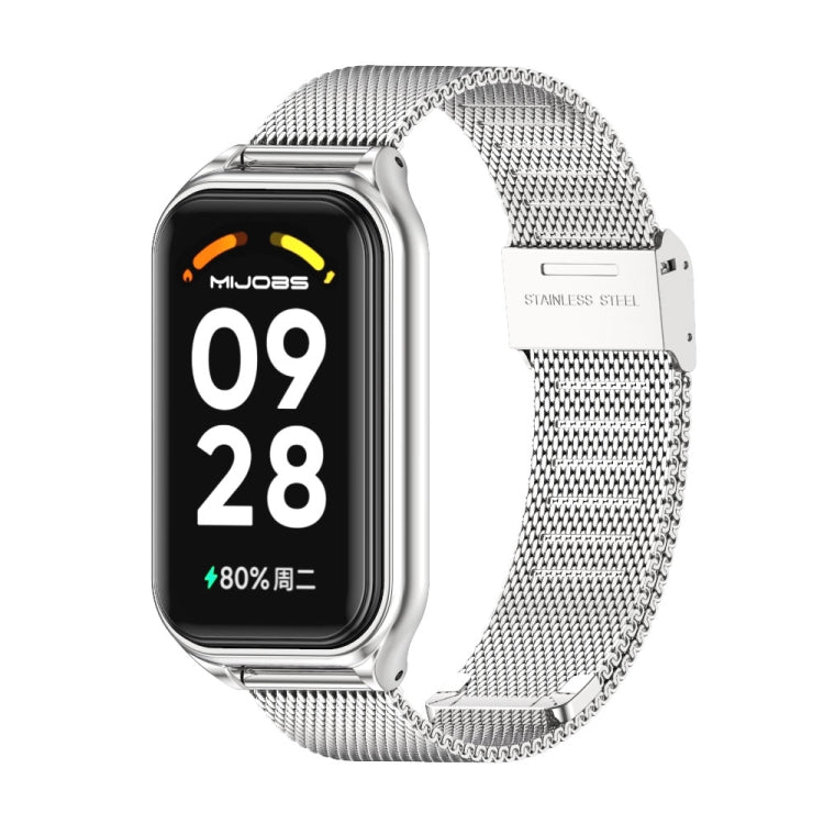 For Redmi Band 2 Mijobs Metal Shell + Milan Buckle Metal Watch Band