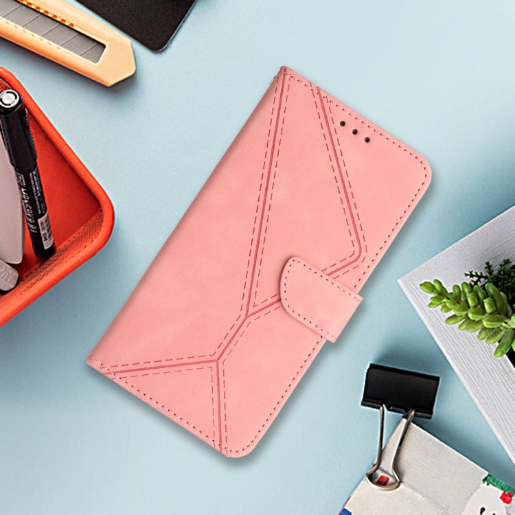 For Xiaomi Redmi 13 4G Global / 5G Global Stitching Embossed Leather Phone Case