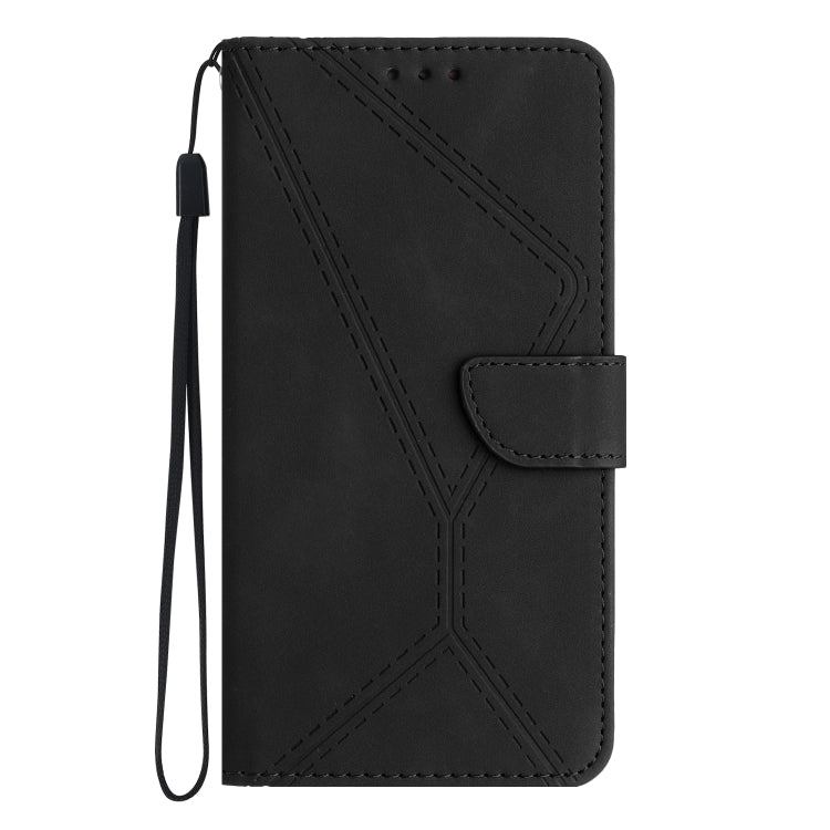 For Redmi Note 12 Pro 5G Stitching Embossed Leather Phone Case