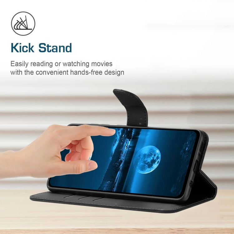 For Motorola Moto E14 Stitching Embossed Leather Phone Case