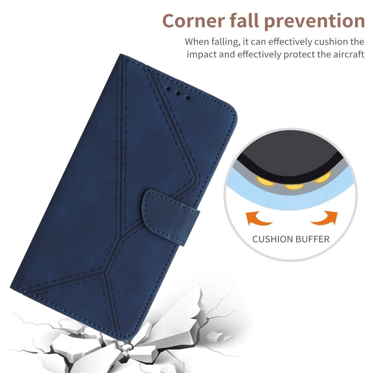 For Motorola Moto G85 5G Stitching Embossed Leather Phone Case