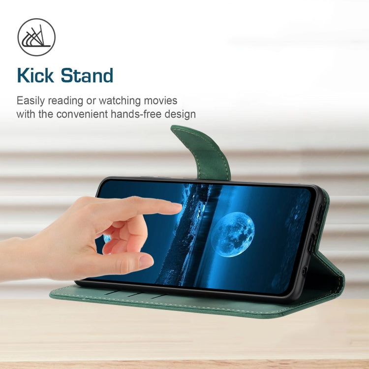 For Motorola Moto G05 Stitching Embossed Leather Phone Case