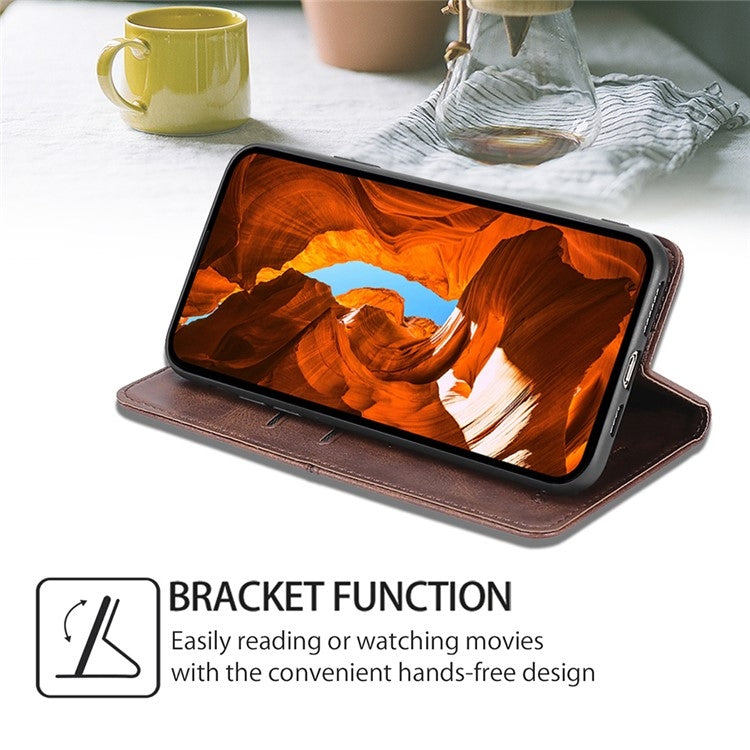 For Tecno Camon 30 Pro 5G Cow Texture Magnetic Leather Phone Case