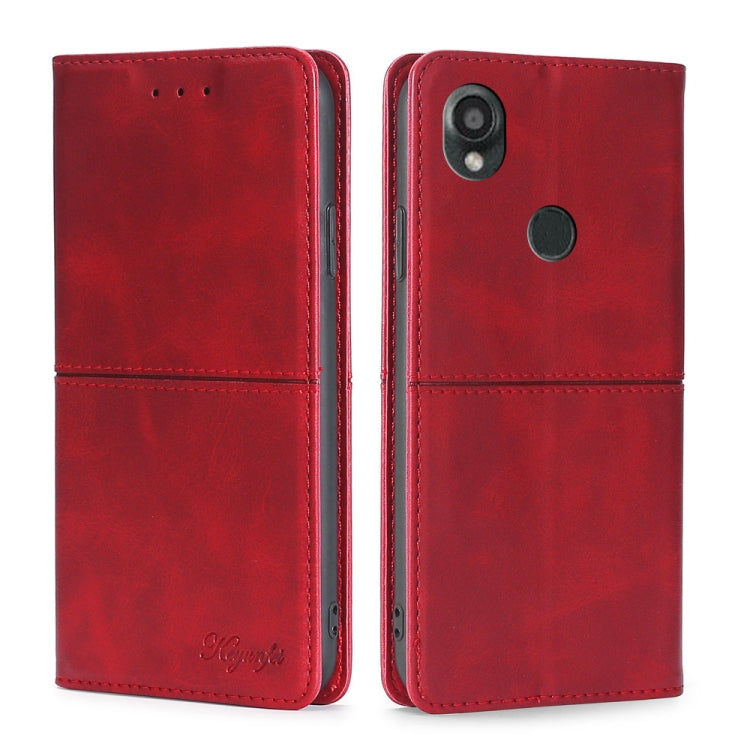 For Kyocera Digno SX3-KYG02 Cow Texture Magnetic Leather Phone Case