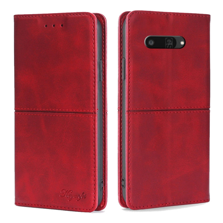 For Kyocera Digno SX4 5G Cow Texture Magnetic Leather Phone Case