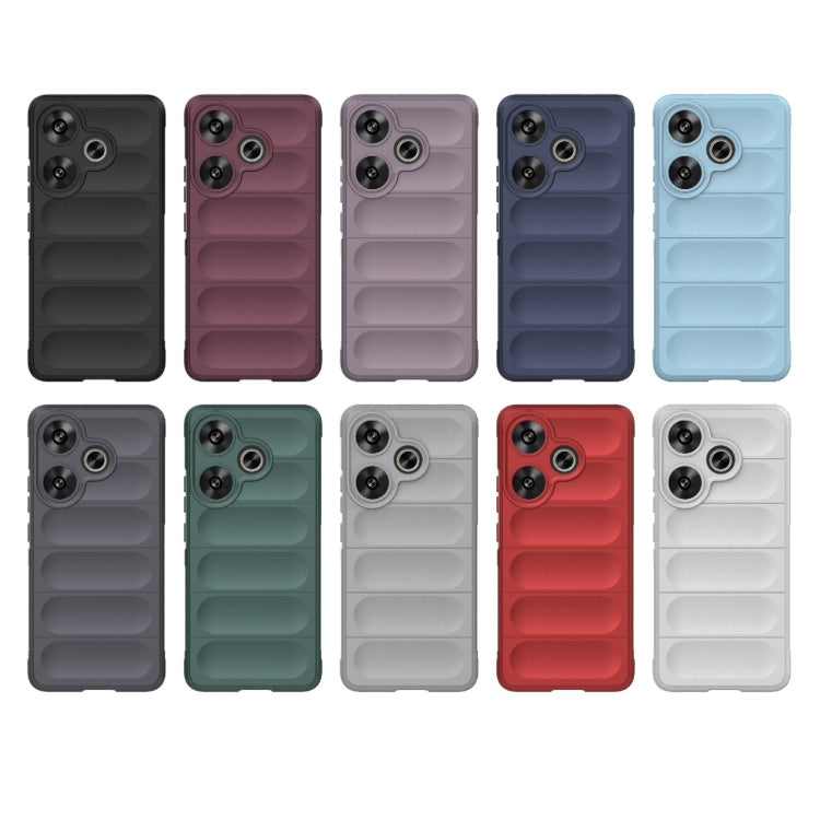 For Xiaomi Redmi Turbo 3 5G Magic Shield TPU + Flannel Phone Case