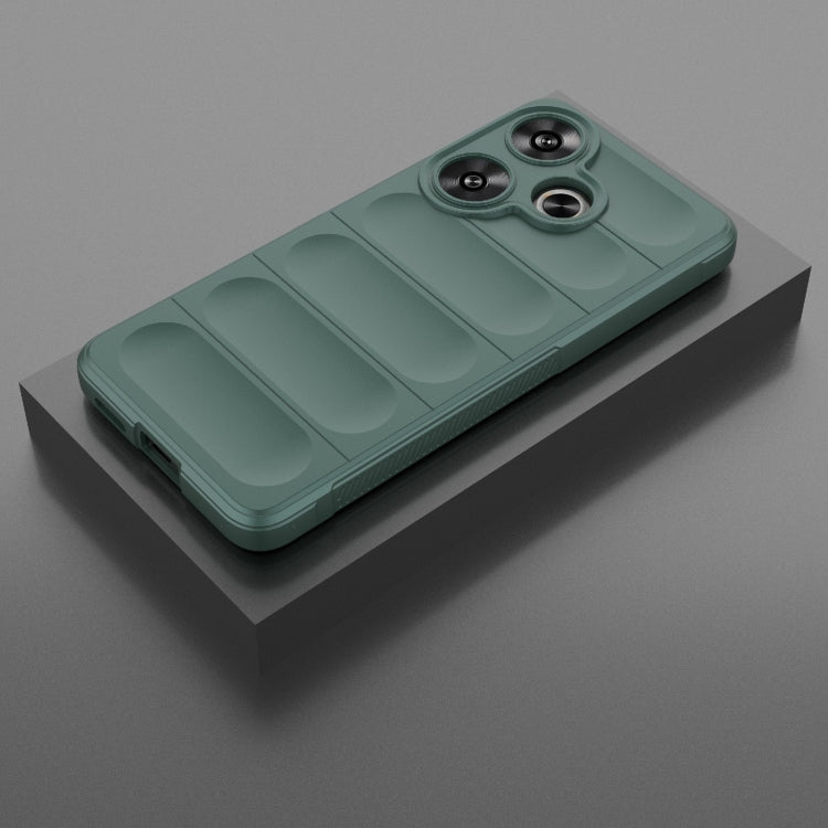 For Xiaomi Redmi Turbo 3 5G Magic Shield TPU + Flannel Phone Case