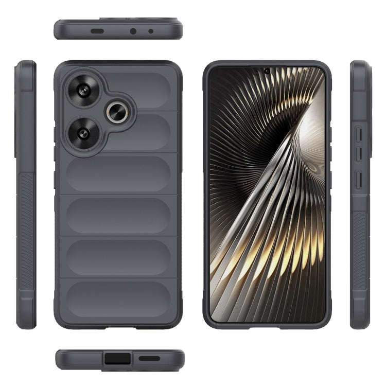 For Xiaomi Redmi Turbo 3 5G Magic Shield TPU + Flannel Phone Case