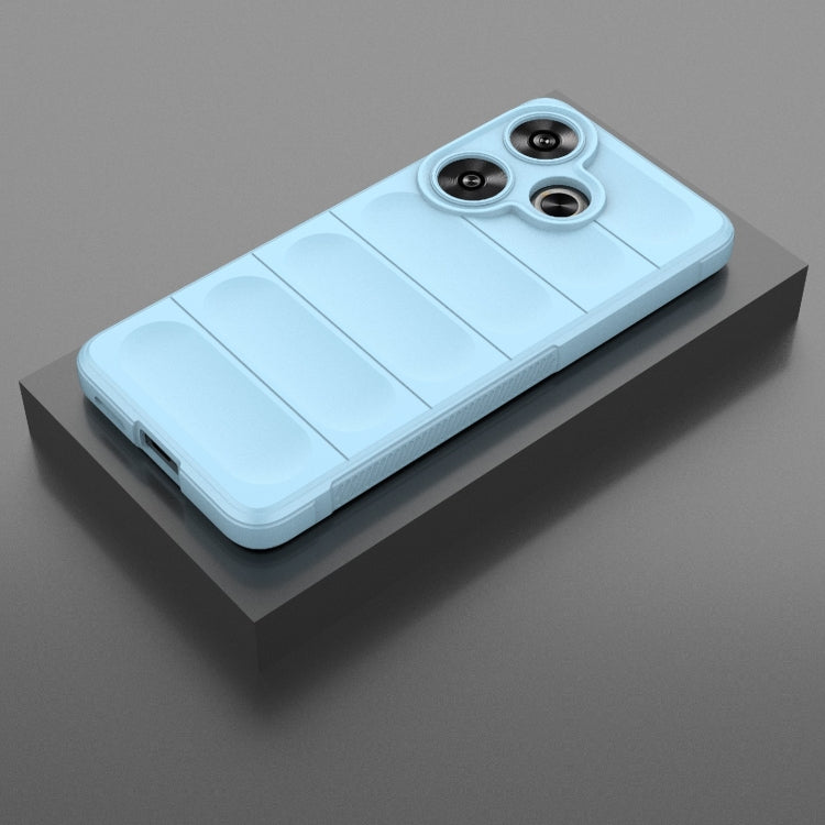 For Xiaomi Redmi Turbo 3 5G Magic Shield TPU + Flannel Phone Case