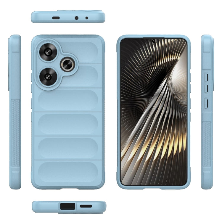 For Xiaomi Redmi Turbo 3 5G Magic Shield TPU + Flannel Phone Case