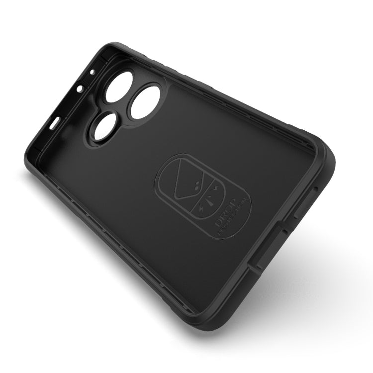 For Xiaomi Redmi Turbo 3 5G Magic Shield TPU + Flannel Phone Case