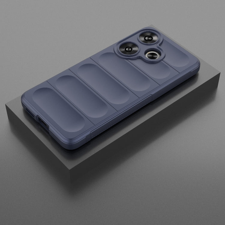 For Xiaomi Redmi Turbo 3 5G Magic Shield TPU + Flannel Phone Case
