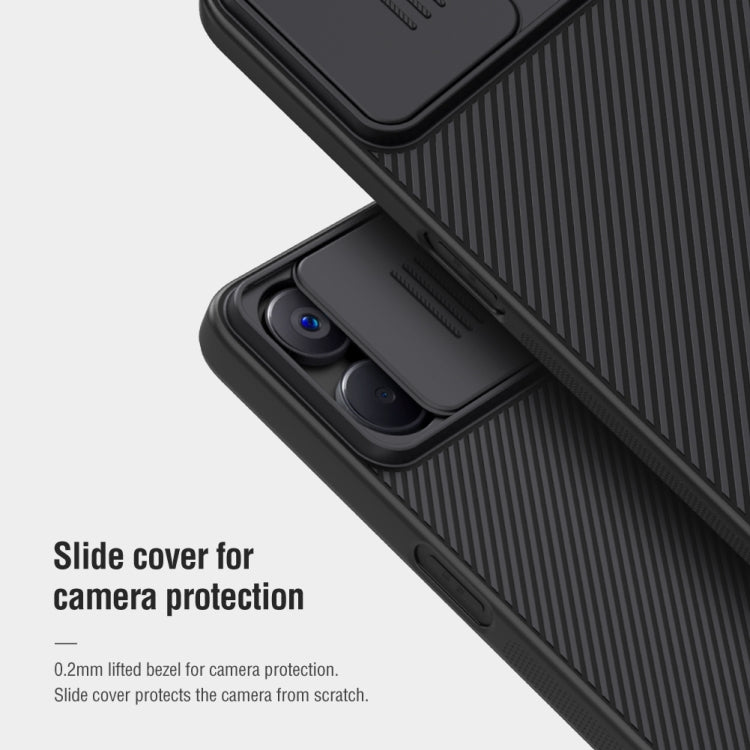 For Realme 9i 5G / 10 5G / 10T 5G NILLKIN Black Mirror Series Camshield PC Phone Case