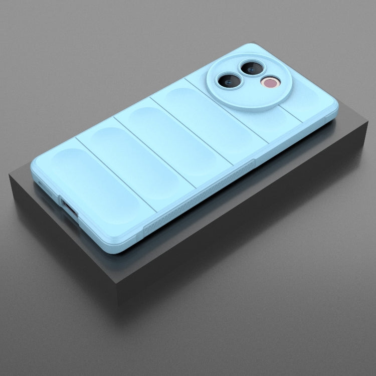 For vivo V30e 5G Global Magic Shield TPU + Flannel Phone Case
