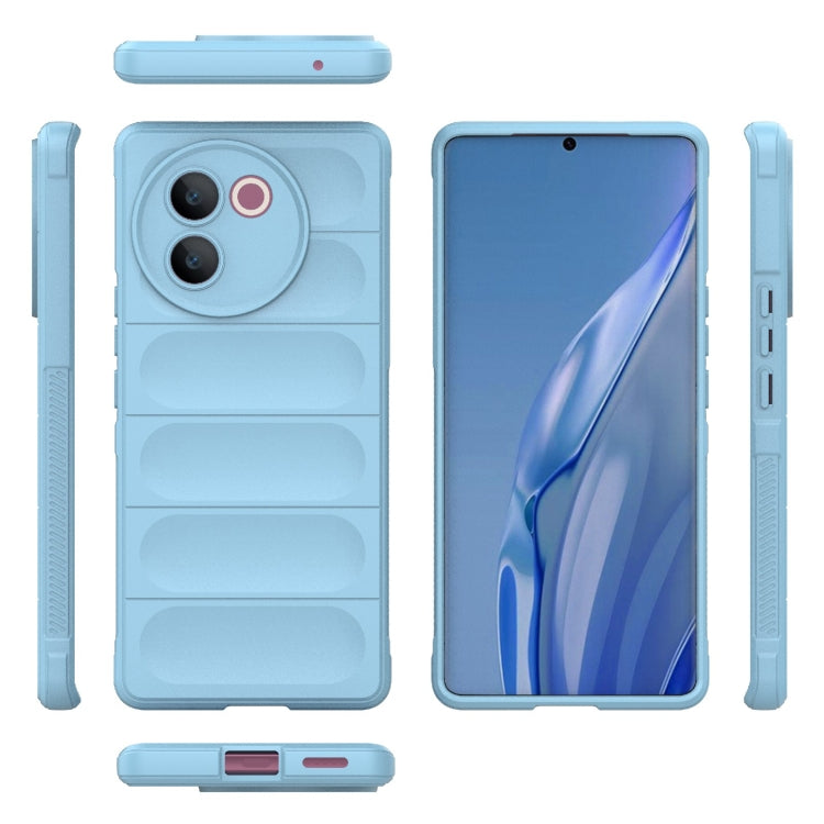 For vivo V30e 5G Global Magic Shield TPU + Flannel Phone Case