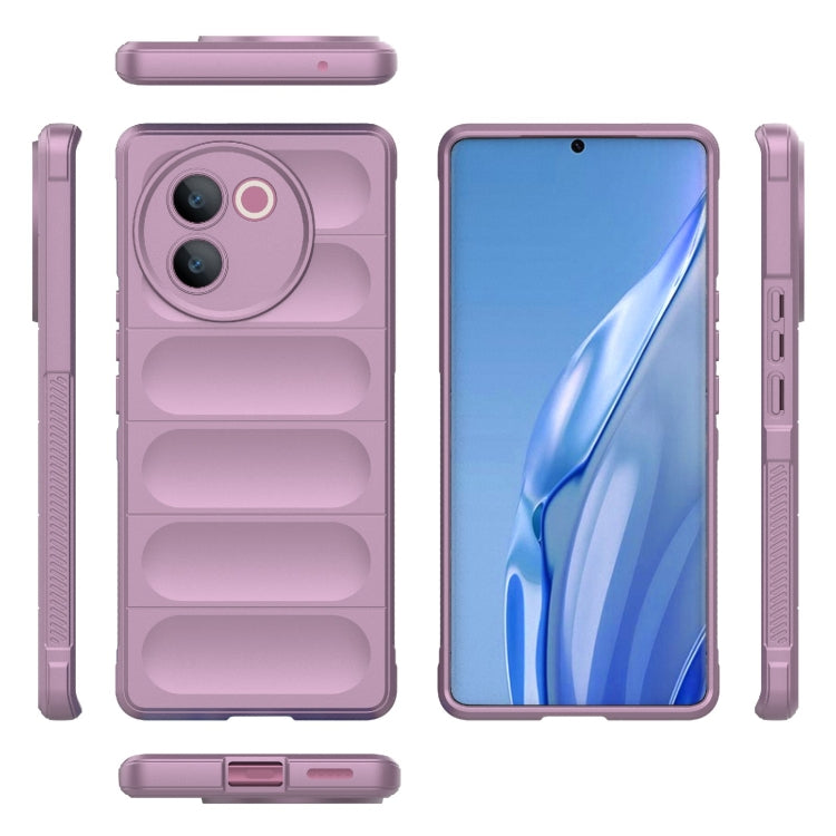For vivo V30e 5G Global Magic Shield TPU + Flannel Phone Case
