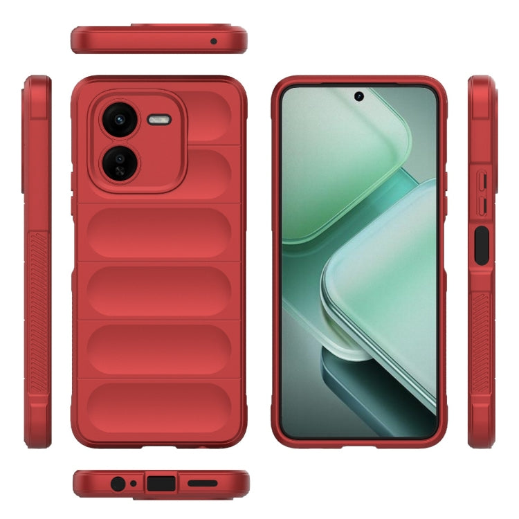 For vivo iQOO Z9X 5G Magic Shield TPU + Flannel Phone Case