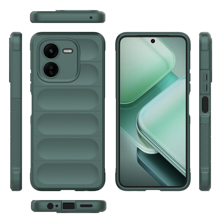 For vivo iQOO Z9X 5G Magic Shield TPU + Flannel Phone Case