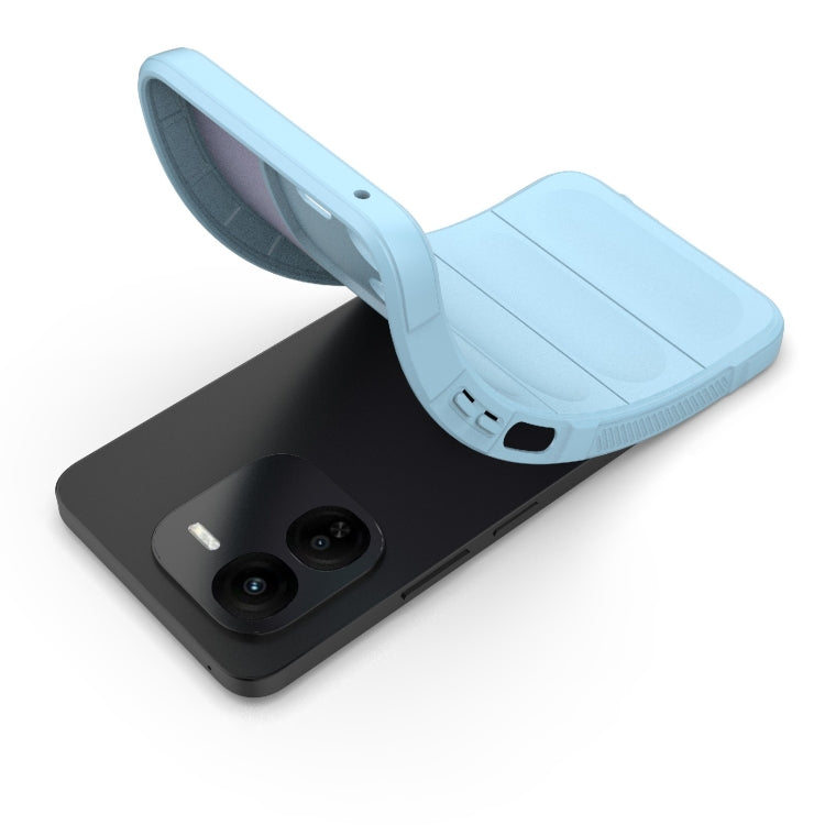 For vivo iQOO Z9X 5G Magic Shield TPU + Flannel Phone Case