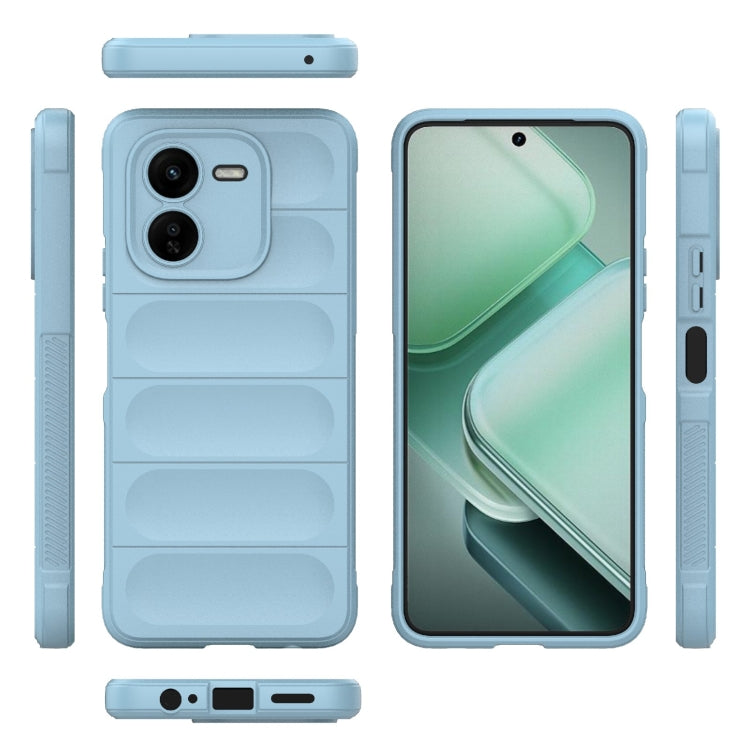 For vivo iQOO Z9X 5G Magic Shield TPU + Flannel Phone Case